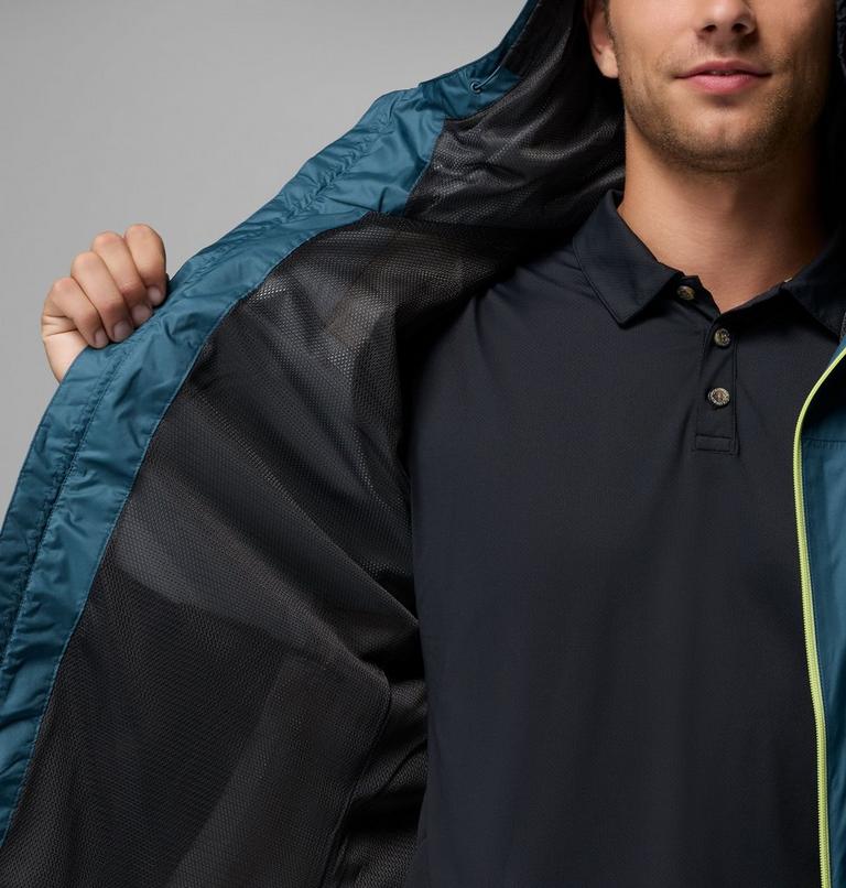 Men's Inner Limits IV Waterproof Jacket, Color: Everblue, Shark, image 6