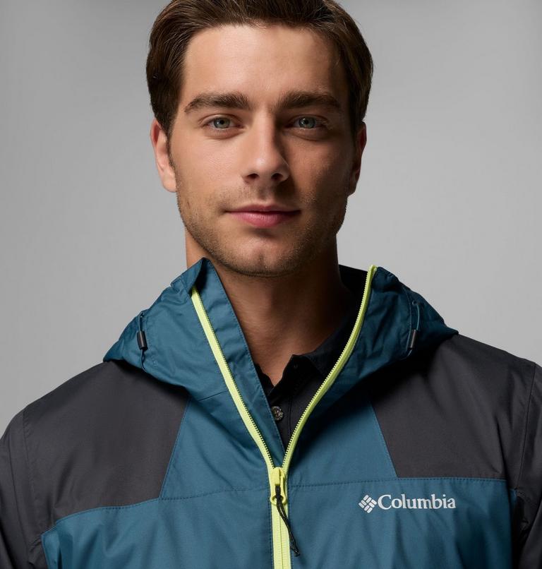 Men's Inner Limits IV Waterproof Jacket, Color: Everblue, Shark, image 7