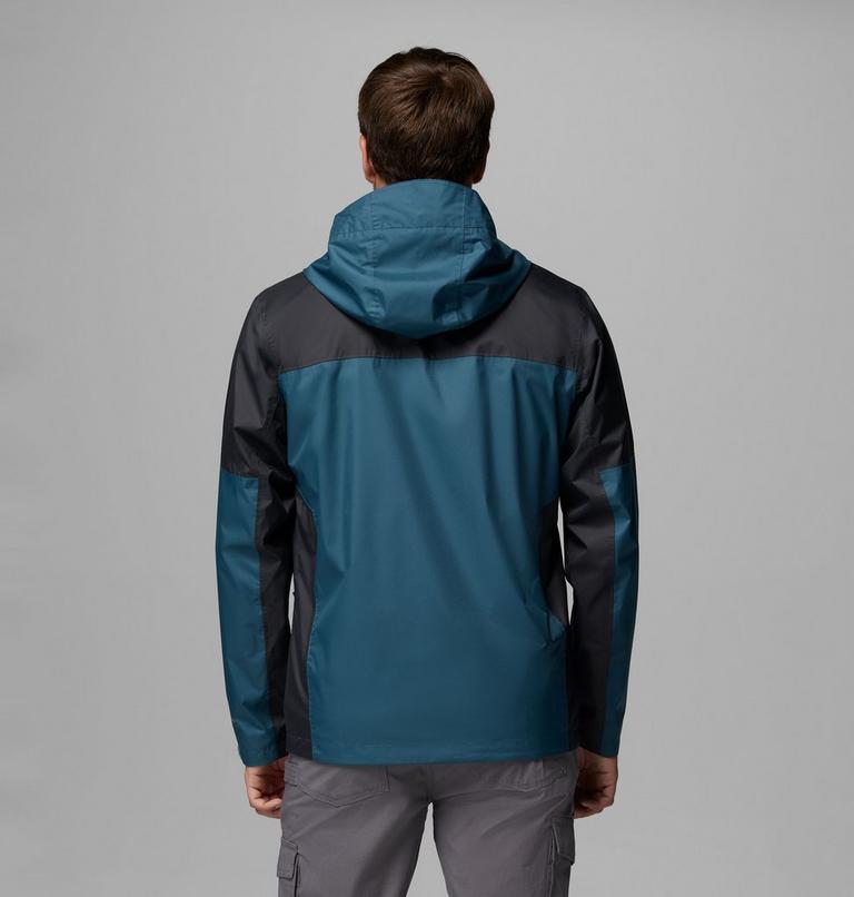 Men's Inner Limits IV Waterproof Jacket, Color: Everblue, Shark, image 3