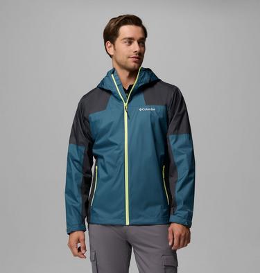 Men's Inner Limits IV Waterproof Jacket, Color: Everblue, Shark, image 1