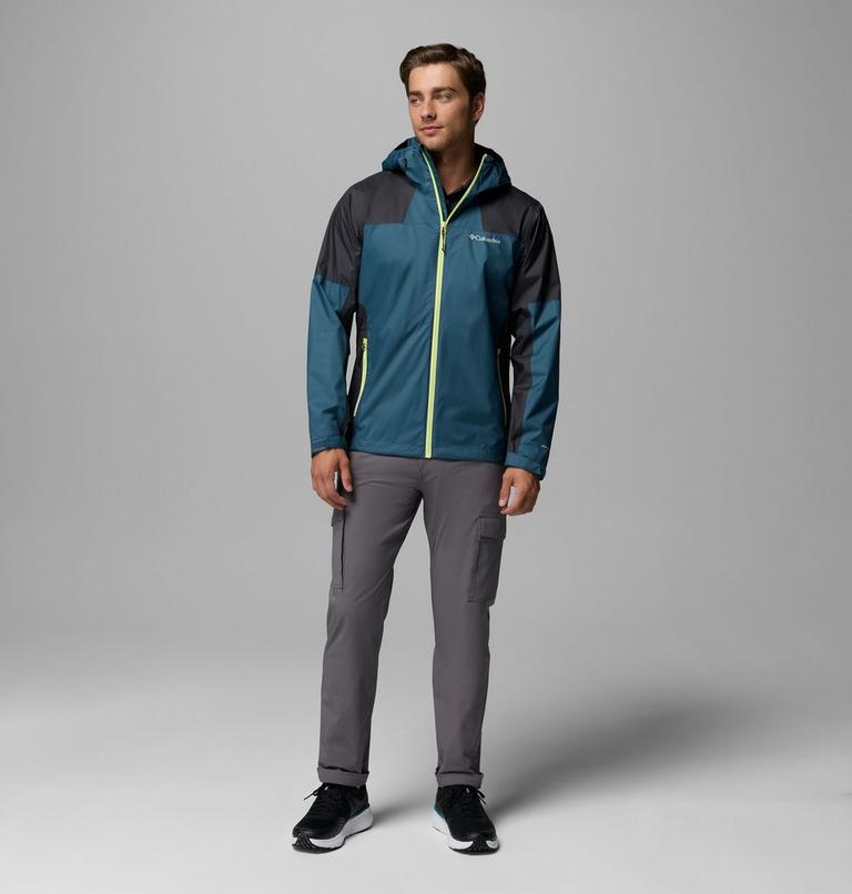 Men's Inner Limits IV Waterproof Jacket, Color: Everblue, Shark, image 2