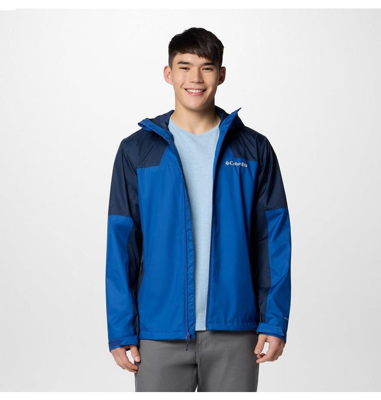 Men's Inner Limits IV Waterproof Jacket, Color: Mountain Blue, Collegiate Navy, image 7