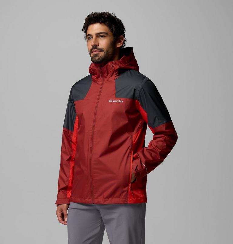 Chaqueta impermeable Inner Limits IV para hombre, Color: Red Oxide, Shark, Super Sonic, image 4