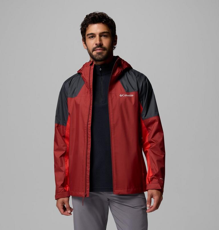Chaqueta impermeable Inner Limits IV para hombre, Color: Red Oxide, Shark, Super Sonic, image 5