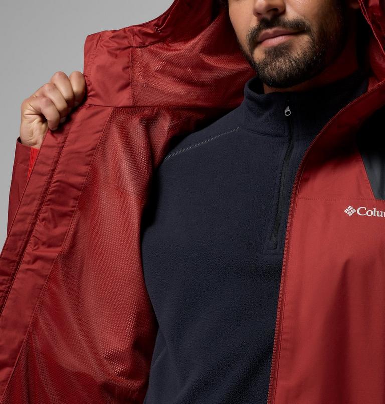 Chaqueta impermeable Inner Limits IV para hombre, Color: Red Oxide, Shark, Super Sonic, image 6