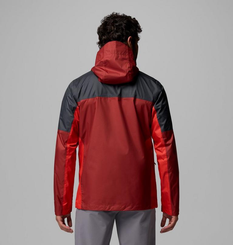 Chaqueta impermeable Inner Limits IV para hombre, Color: Red Oxide, Shark, Super Sonic, image 3