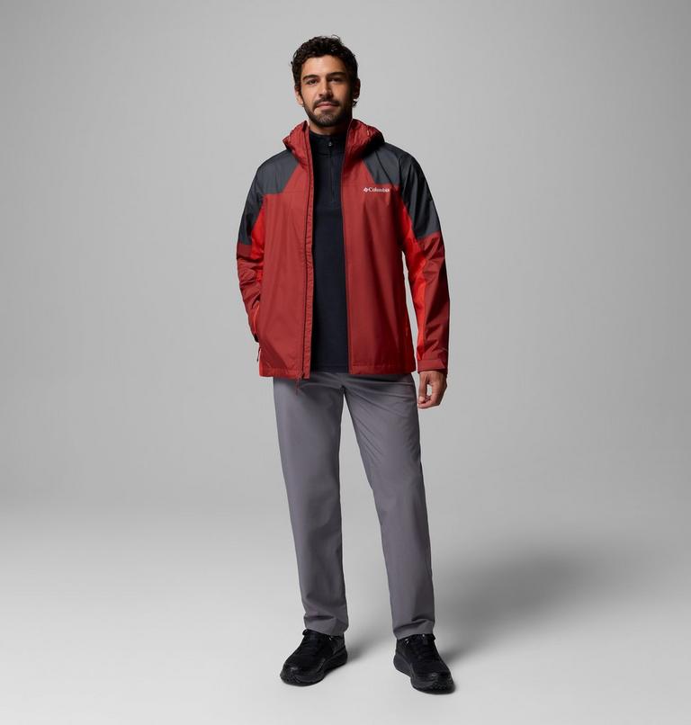 Chaqueta impermeable Inner Limits IV para hombre, Color: Red Oxide, Shark, Super Sonic, image 2