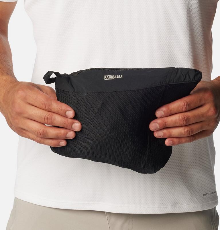 Men's Loop Trail II Packable Windbreaker, Color: Black, image 8