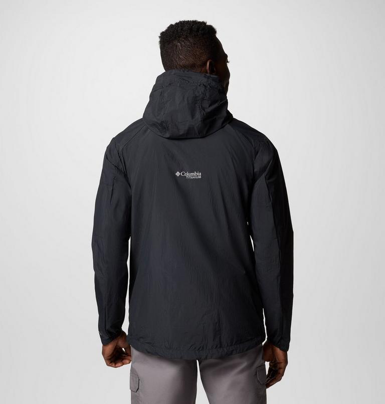 Cortavientos fácil de guardar Loop Trail II para hombre, Color: Black, image 3