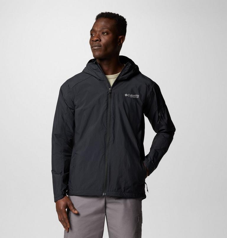 Cortavientos fácil de guardar Loop Trail II para hombre, Color: Black, image 1