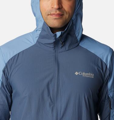 Men's Loop Trail II Packable Windbreaker, Color: Dark Mountain, Skyler, image 12