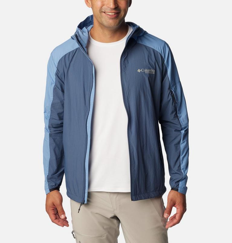 Men's Loop Trail II Packable Windbreaker, Color: Dark Mountain, Skyler, image 9