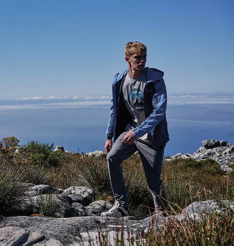 Men's Loop Trail II Packable Windbreaker, Color: Dark Mountain, Skyler, image 11