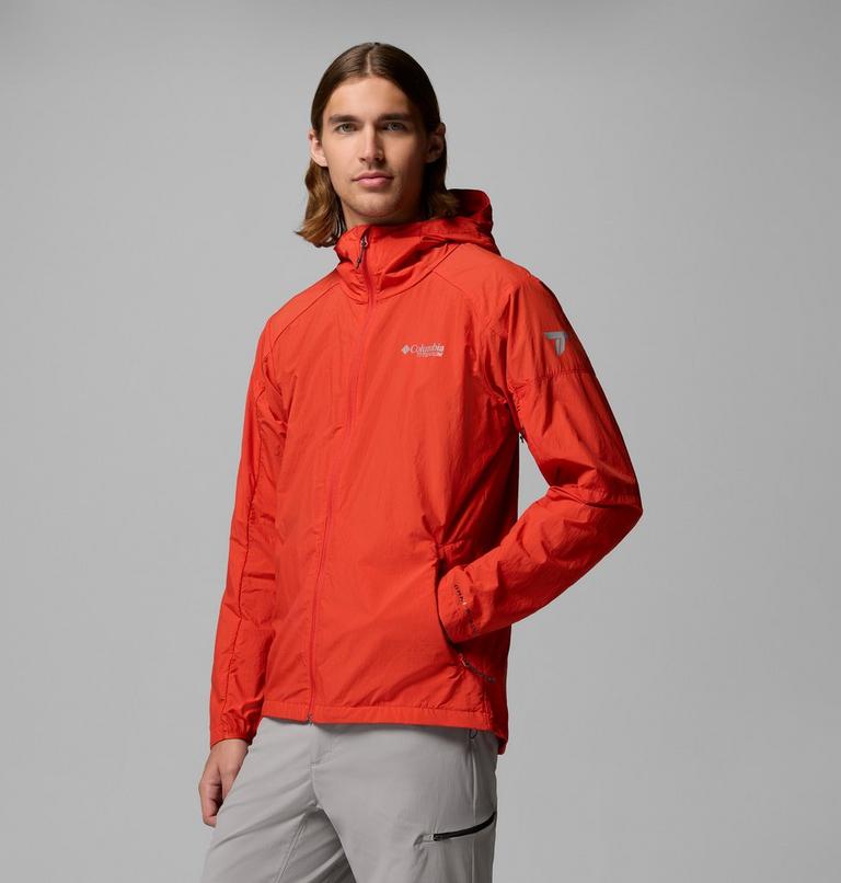 Men's Loop Trail II Packable Windbreaker, Color: Super Sonic, image 4