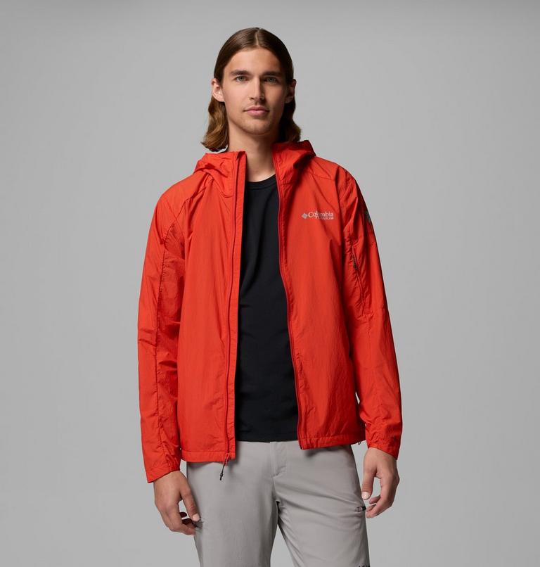 Men's Loop Trail II Packable Windbreaker, Color: Super Sonic, image 5