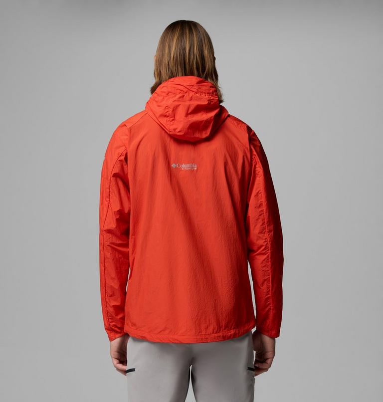 Men's Loop Trail II Packable Windbreaker, Color: Super Sonic, image 3