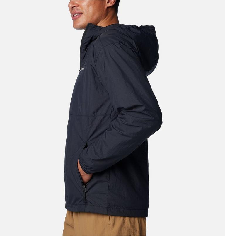 Men's Yocum Ridge Lined Wind Jacket, Color: Black, image 3