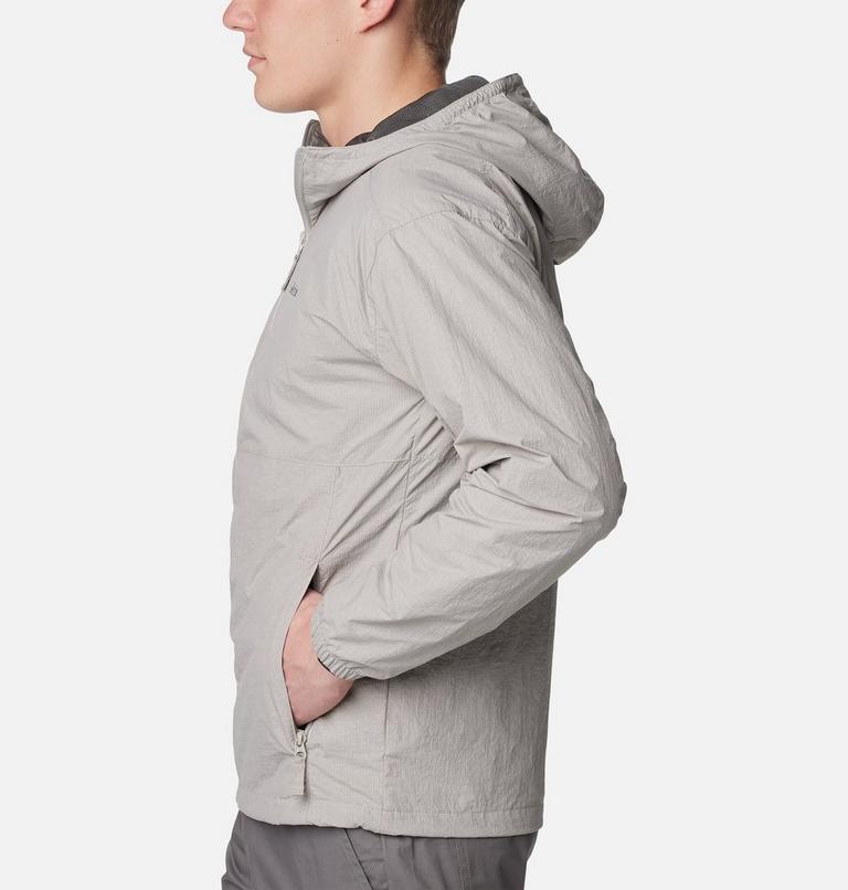Yocum Ridge Lined Wind Jacket | 027 | L, Color: Flint Grey, image 3