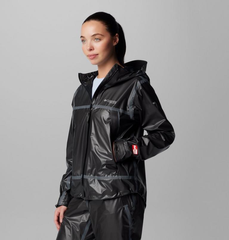 Women's Wyldwood Waterproof Hiking Shell, Color: Black, image 5