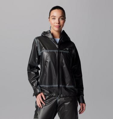Women's Wyldwood Waterproof Hiking Shell, Color: Black, image 1