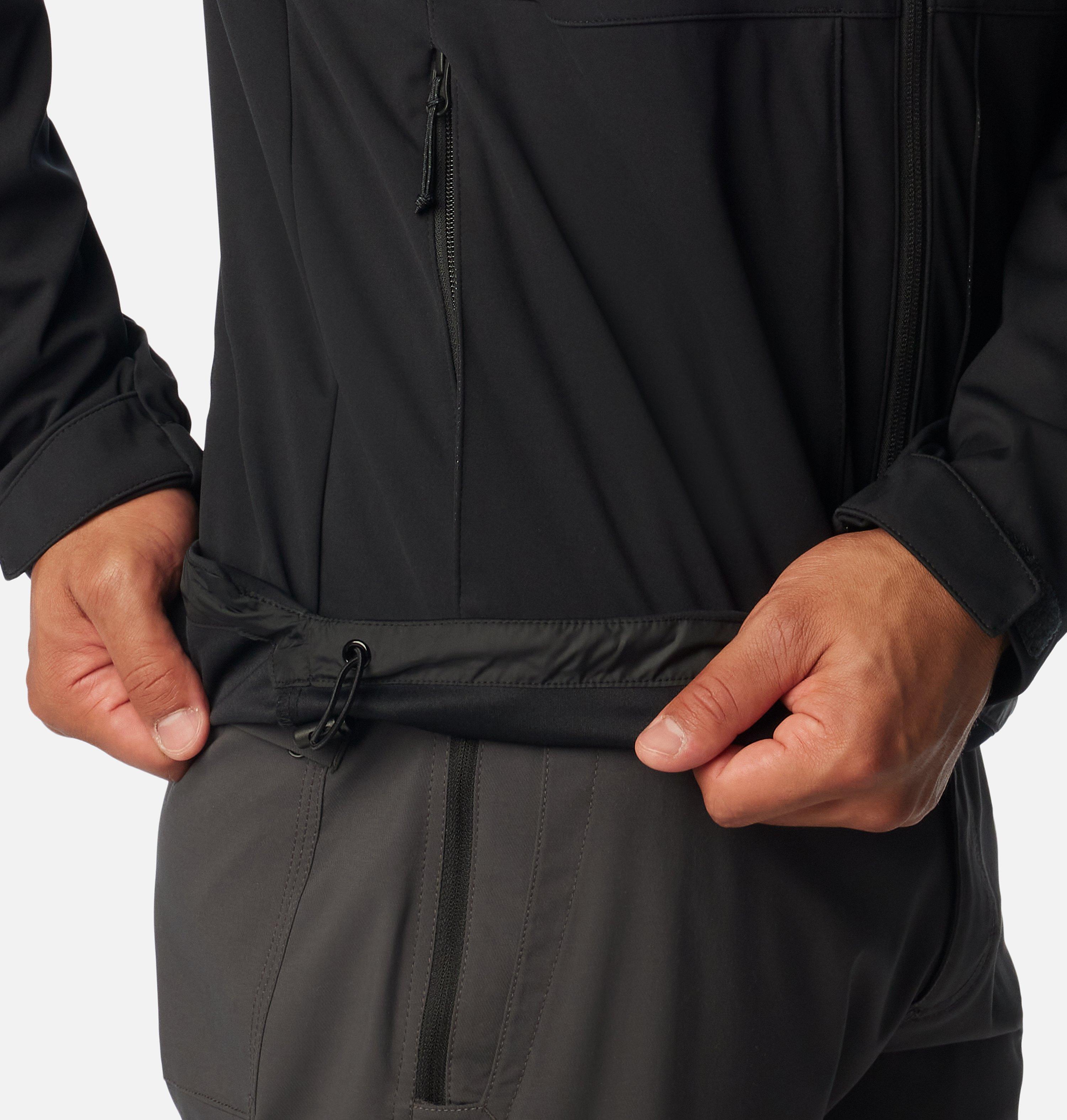 Men's Black Mesa Hooded Softshell Jacket 6