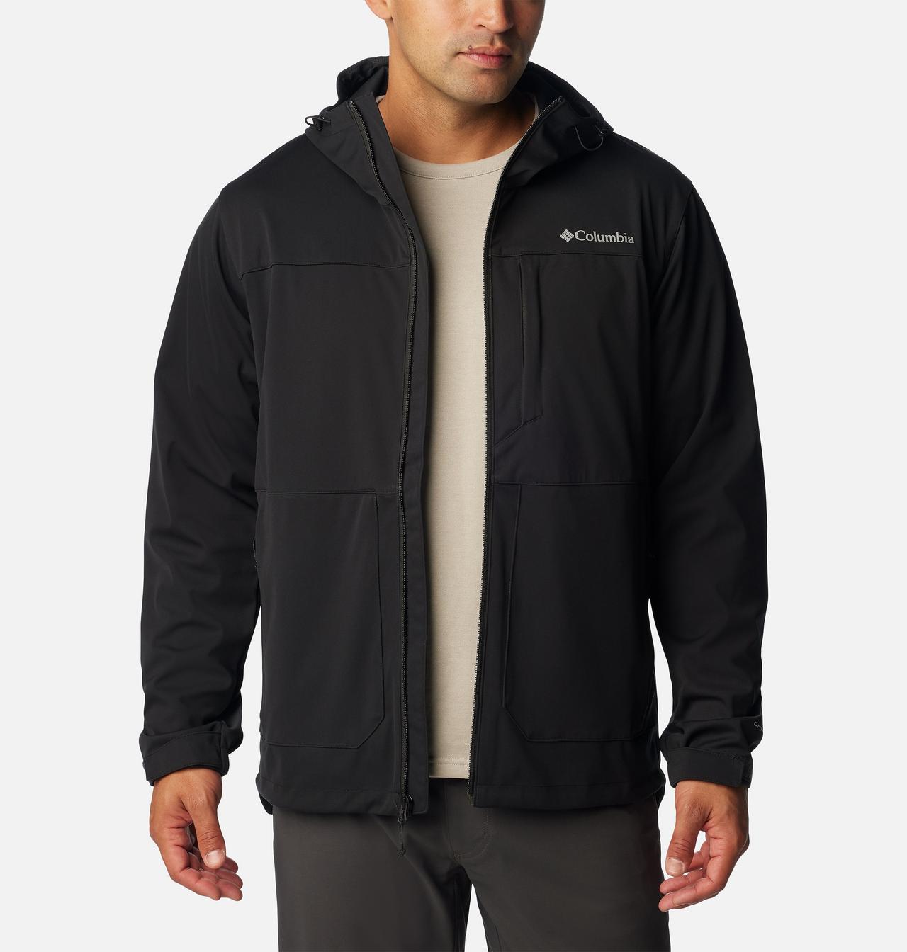 Men's Black Mesa™ Hooded Softshell Jacket 7