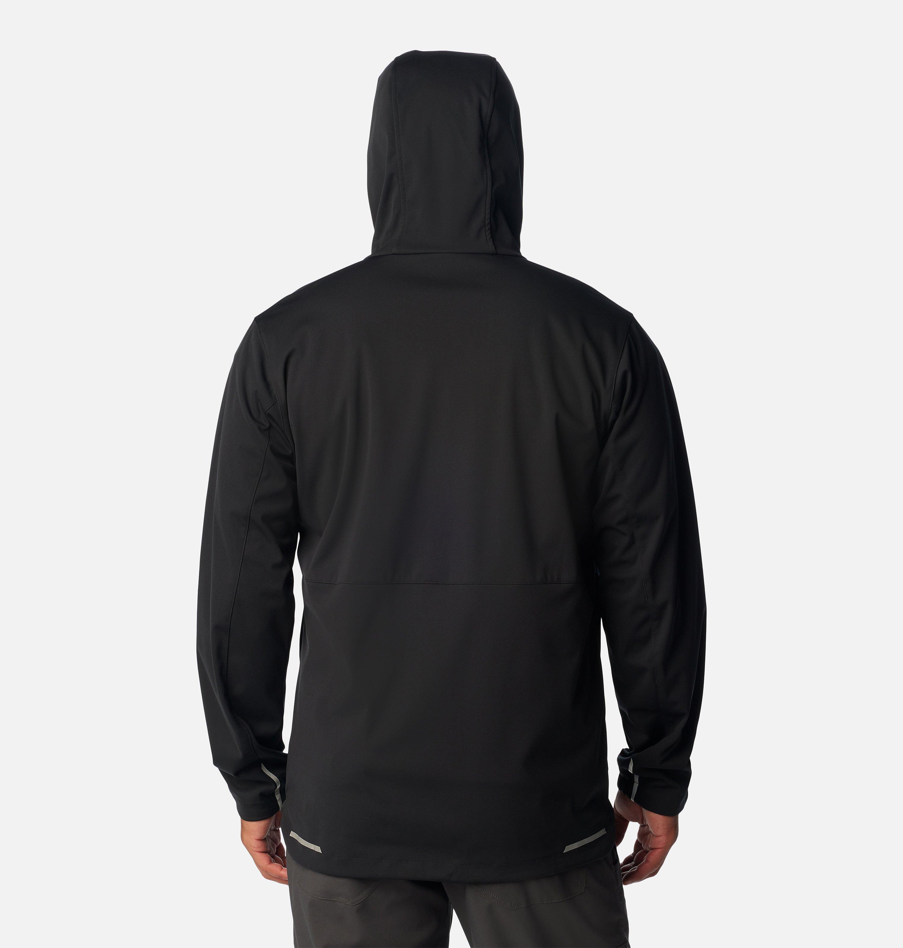 Men's Black Mesa Hooded Softshell Jacket 2