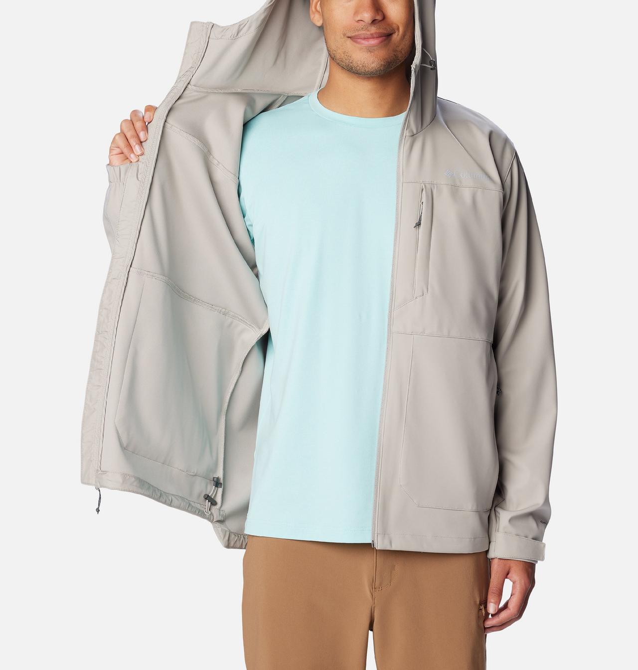 Men's Black Mesa™ Hooded Softshell Jacket 5