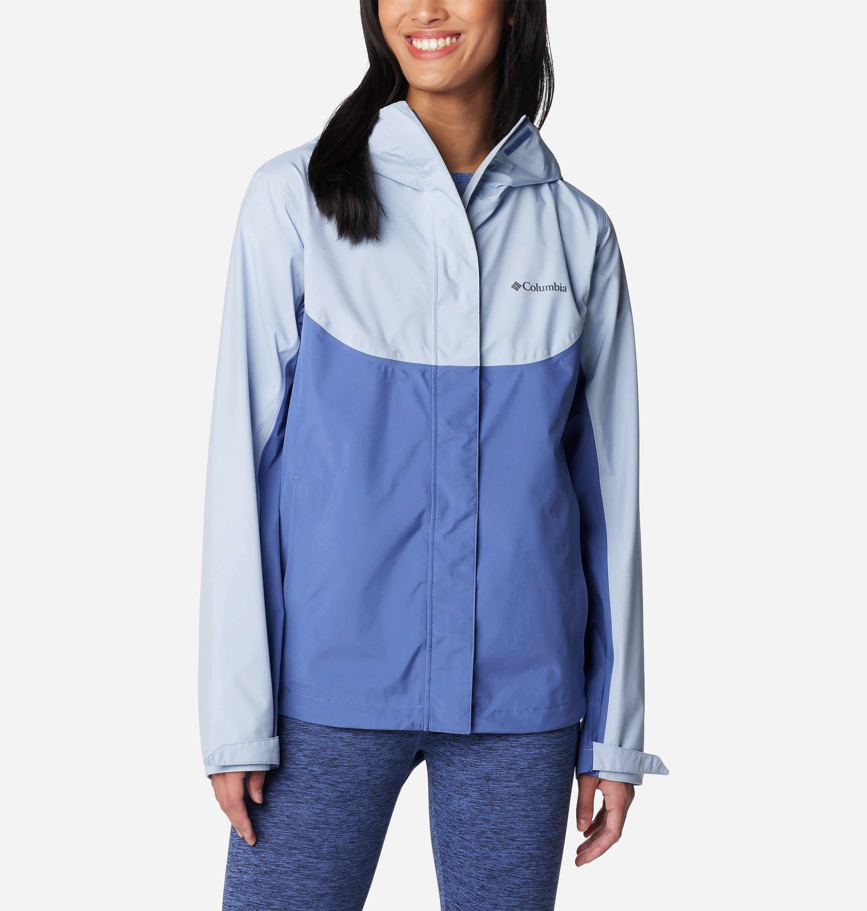 Columbia Wahkeena Falls 3L Shell Giacca Impermeabile Uomo - Omni-Tech Cuciture Sigillate, 100% Poliestere Riciclato