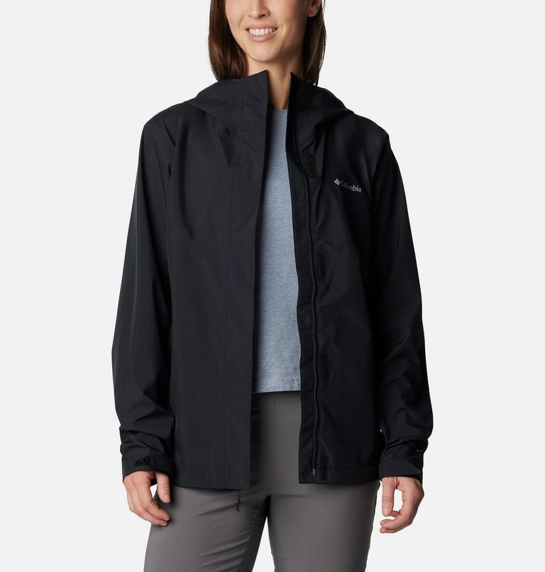 Giacca shell da hiking impermeabile Wahkeena Falls 3L da donna, Color: Black, image 9