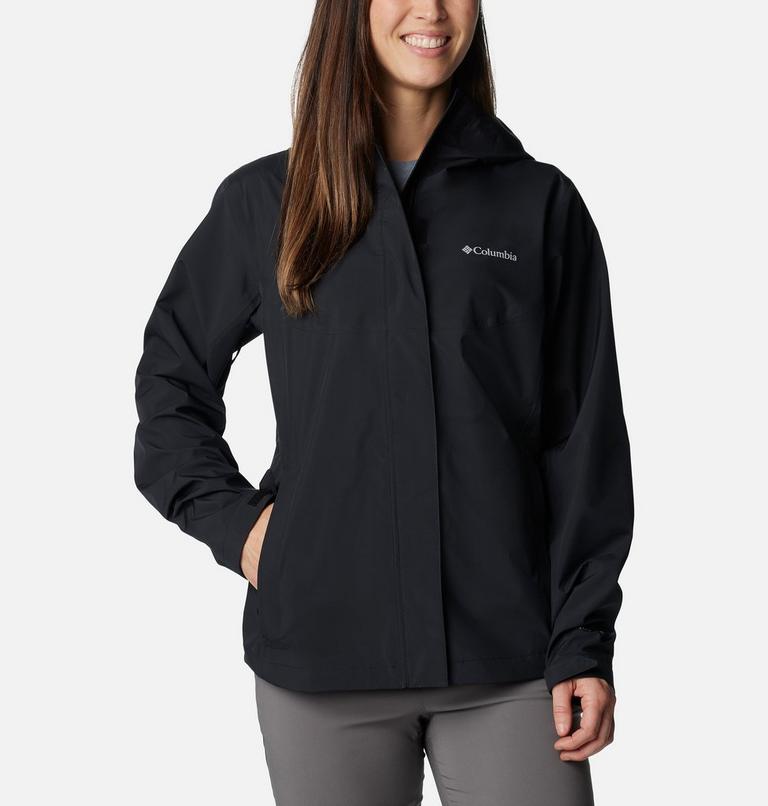 Giacca shell da hiking impermeabile Wahkeena Falls 3L da donna, Color: Black, image 1
