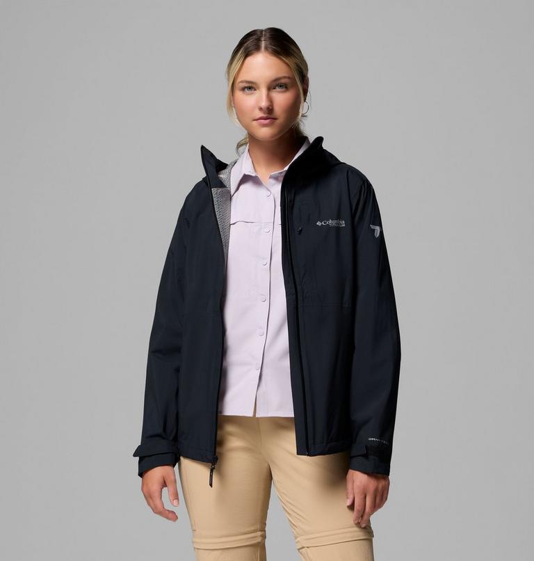Chaqueta de senderismo impermeable Ampli-Dry II para mujer | 010 | XS, Color: Black, image 5