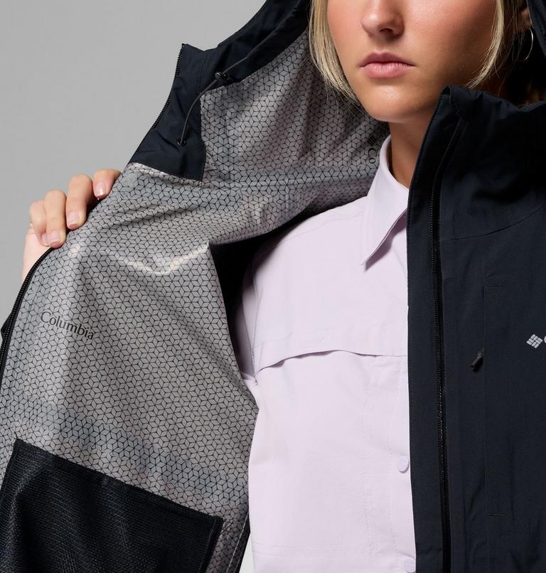 Chaqueta de senderismo impermeable Ampli-Dry II para mujer | 010 | XS, Color: Black, image 6