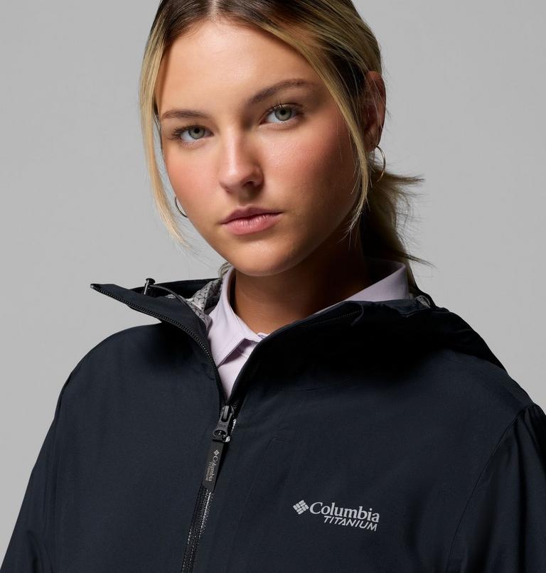 Chaqueta de senderismo impermeable Ampli-Dry II para mujer | 010 | XS, Color: Black, image 7