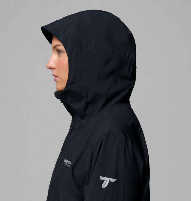 Chaqueta de senderismo impermeable Ampli-Dry II para mujer | 010 | XS, Color: Black, image 8