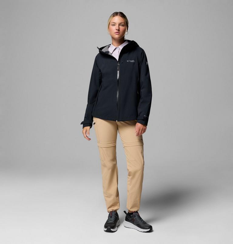 Chaqueta de senderismo impermeable Ampli-Dry II para mujer | 010 | XS, Color: Black, image 2