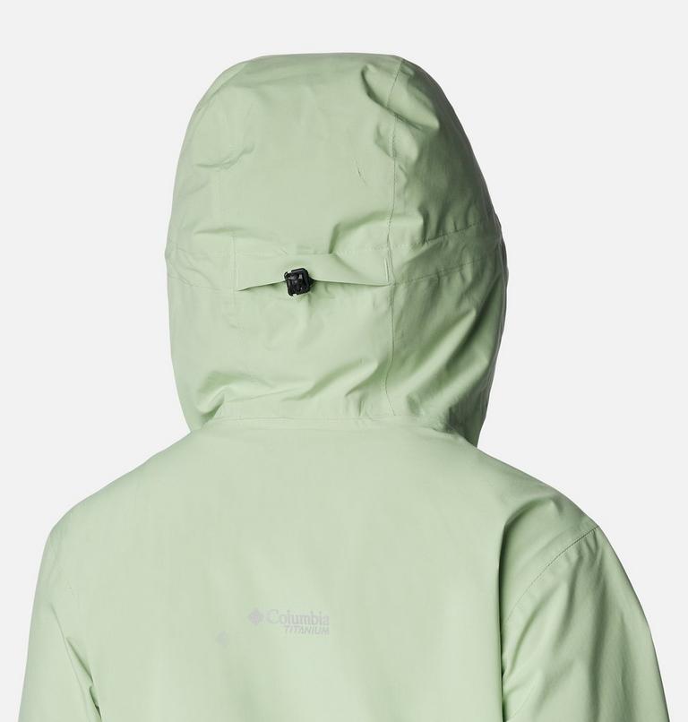 Women's Ampli-Dry II Waterproof Hiking Shell Jacket, Color: Sage Leaf, image 6