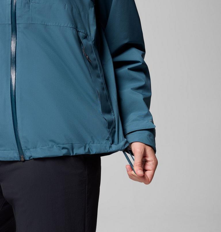 Women's Ampli-Dry II Waterproof Hiking Shell Jacket, Color: Everblue, image 10