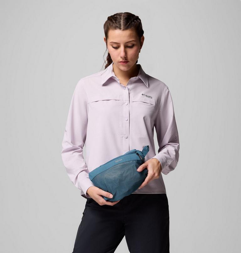 Women's Ampli-Dry II Waterproof Hiking Shell Jacket, Color: Everblue, image 11
