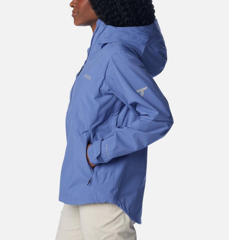 Women's Ampli-Dry II Waterproof Hiking Shell Jacket, Color: Eve, image 3