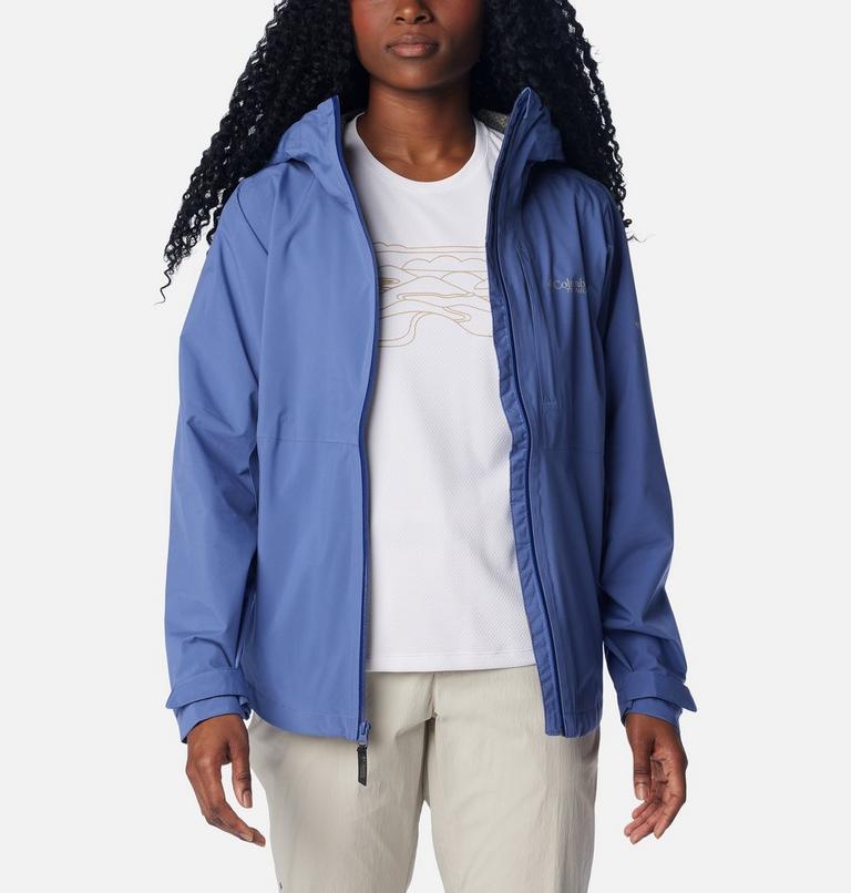 Women's Ampli-Dry II Waterproof Hiking Shell Jacket, Color: Eve, image 10