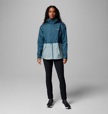 Women's Inner Limits III Waterproof Jacket, Color: Everblue, Crushed Blue, image 4