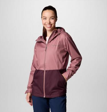 Women's Inner Limits III Waterproof Jacket, Color: Fig, Moonvista, image 9