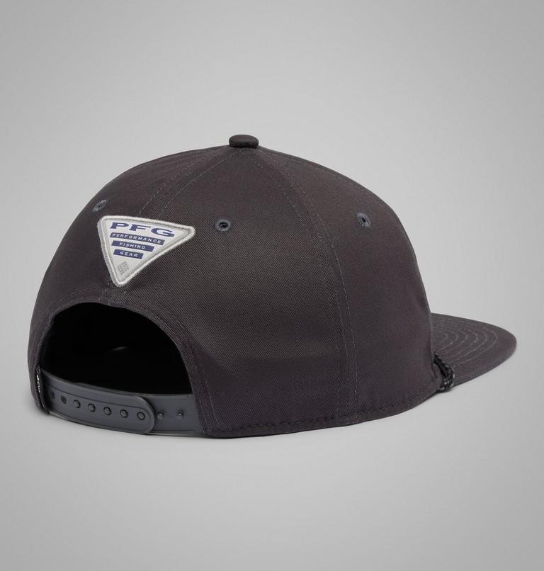 Unisex PFG Back Tack Snap Back, Color: Shark, Sunset Fish Graphic, image 2