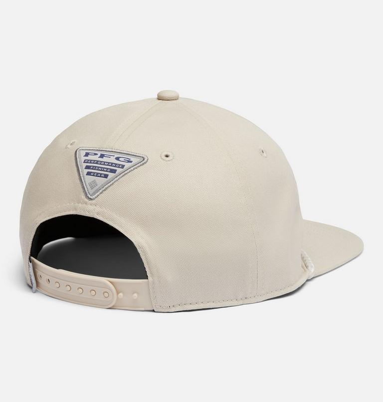 PFG Back Tack Snap Back, Color: Dark Stone, Sunset Fish Graphic, image 2
