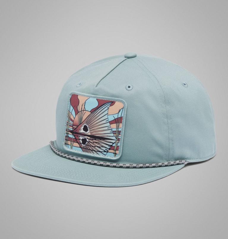 Unisex PFG Back Tack Snap Back, Color: Crushed Blue, Redfish Shine, image 1