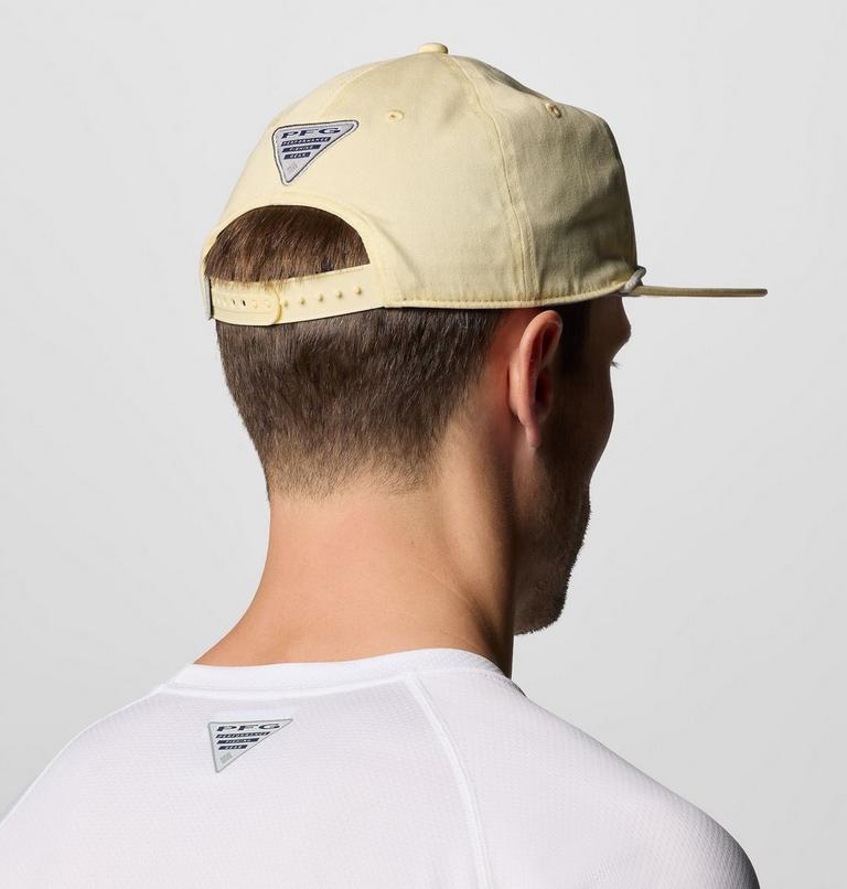Unisex PFG Back Tack Snap Back, Color: Lemon Wash, Redfish Shine, image 4