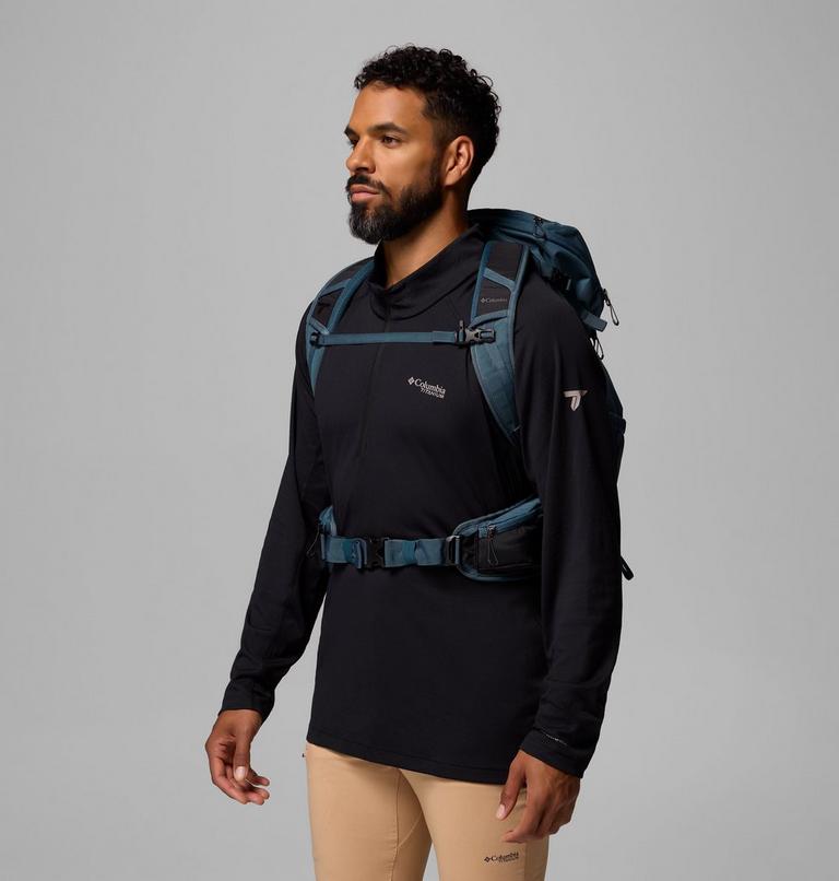 Unisex Triple Canyon 36L Backpack, Color: Everblue, Black, image 3