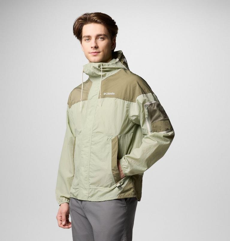 Cortavientos Challenger II para hombre, Color: Safari, Stone Green, image 3