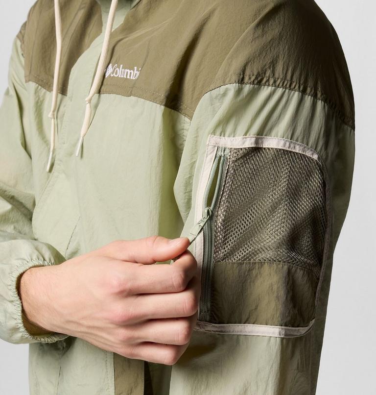 Cortavientos Challenger II para hombre, Color: Safari, Stone Green, image 6